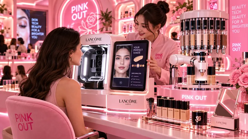 تصور Beauty Lab داخل PinkOut